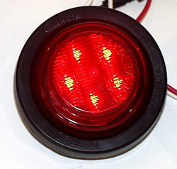 Red LED Truck Clearance Light