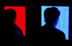 Red Blue Light Boxes - Click for Larger Photo
